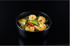 Рис с креветкой