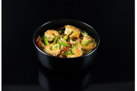 Удон с креветкой